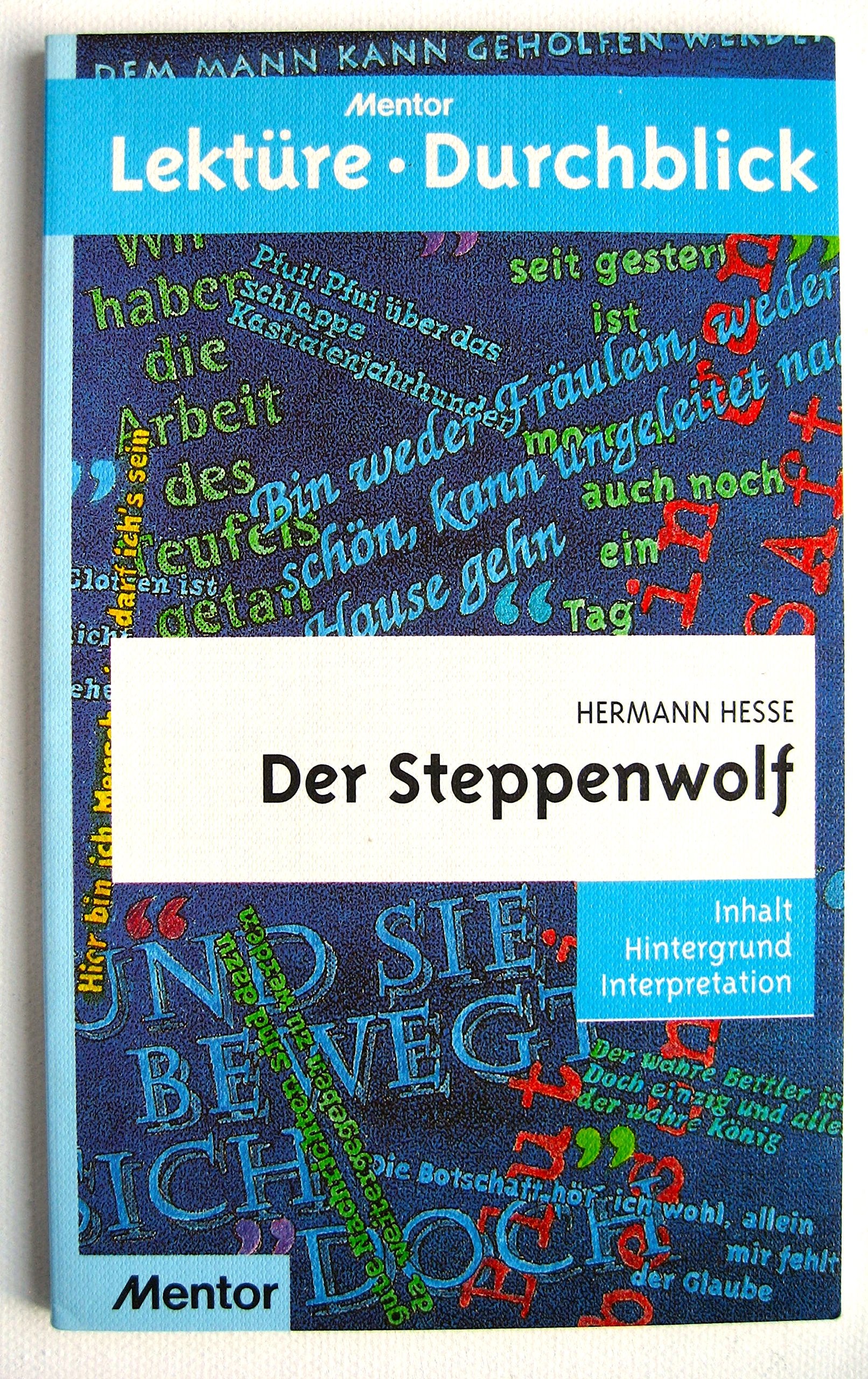 Hesse: Der Steppenwolf (Lekture - Durchblick) Contemporary literature