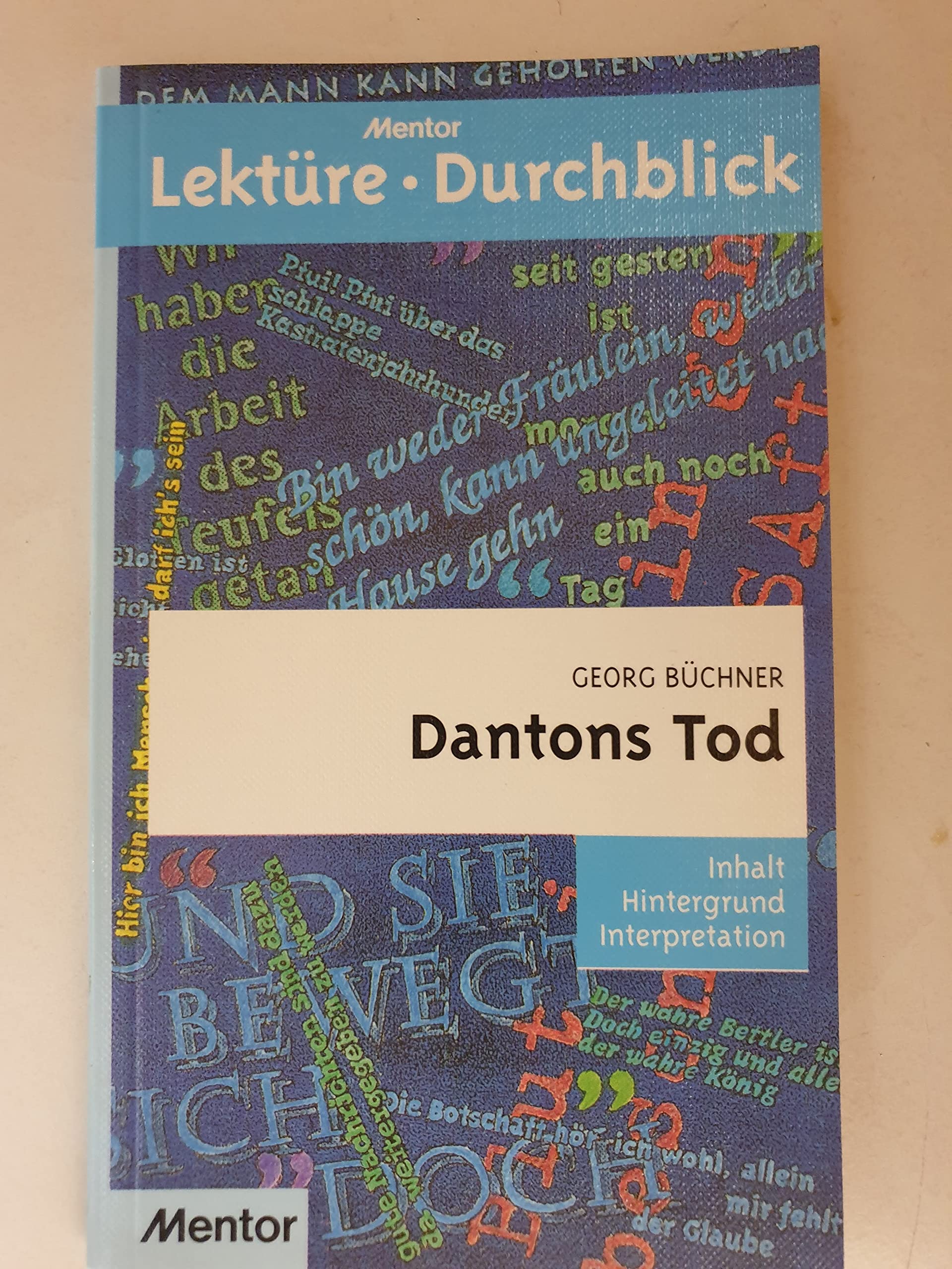 Product Image: Lektu>RE - Durchblick: Bu>Chner: Dantons Tod