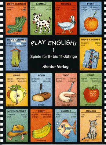 Play English!, Bd.1, Spiele für 9-11jährige Foreign Languages ​​& Dictionaries