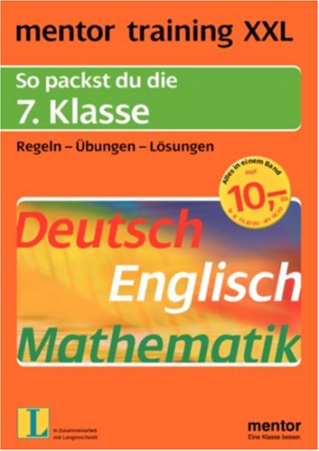 mentor XXL. So packst du die 7. Klasse: 7. Klasse Books