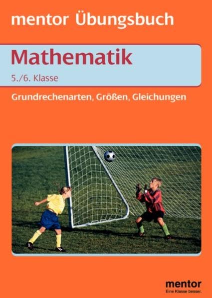 Grundrechenarten, Grössen, Gleichungen: Übungsbuch für die 5./6. Klasse (Mentor Übungsbücher) Study Guides