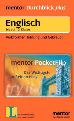 Englisch. Verbformen: Bildung und Gebrauch Books