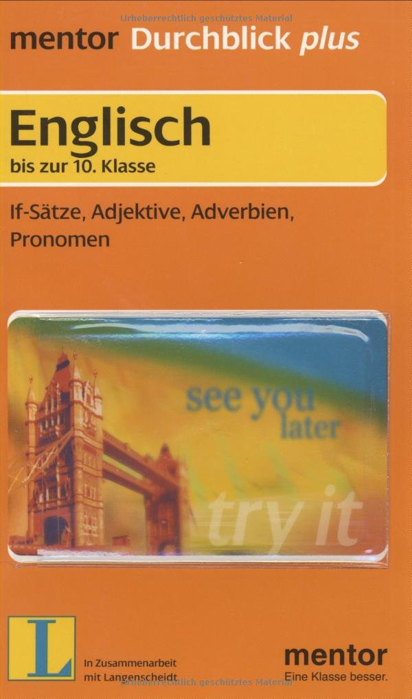 Englisch. If-Sätze, Adjektive, Adverbien, Pronomen Books