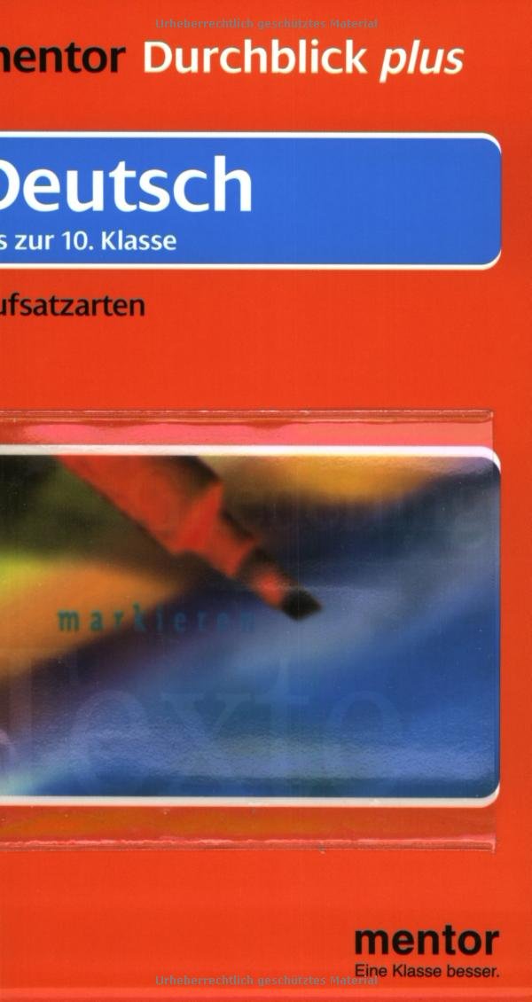 Deutsch. Aufsatzarten Books