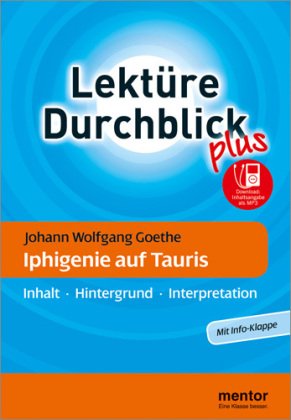 Johann Wolfgang Goethe: Iphigenie auf Tauris - Buch mit Info-Klappe Contemporary literature