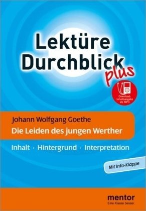 Johann Wolfgang Goethe: Die Leiden des jungen Werther - Buch mit Info-Klappe Contemporary literature