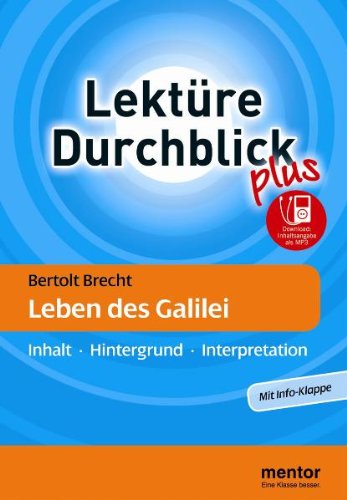 Product Image: Bertolt Brecht: Leben des Galilei