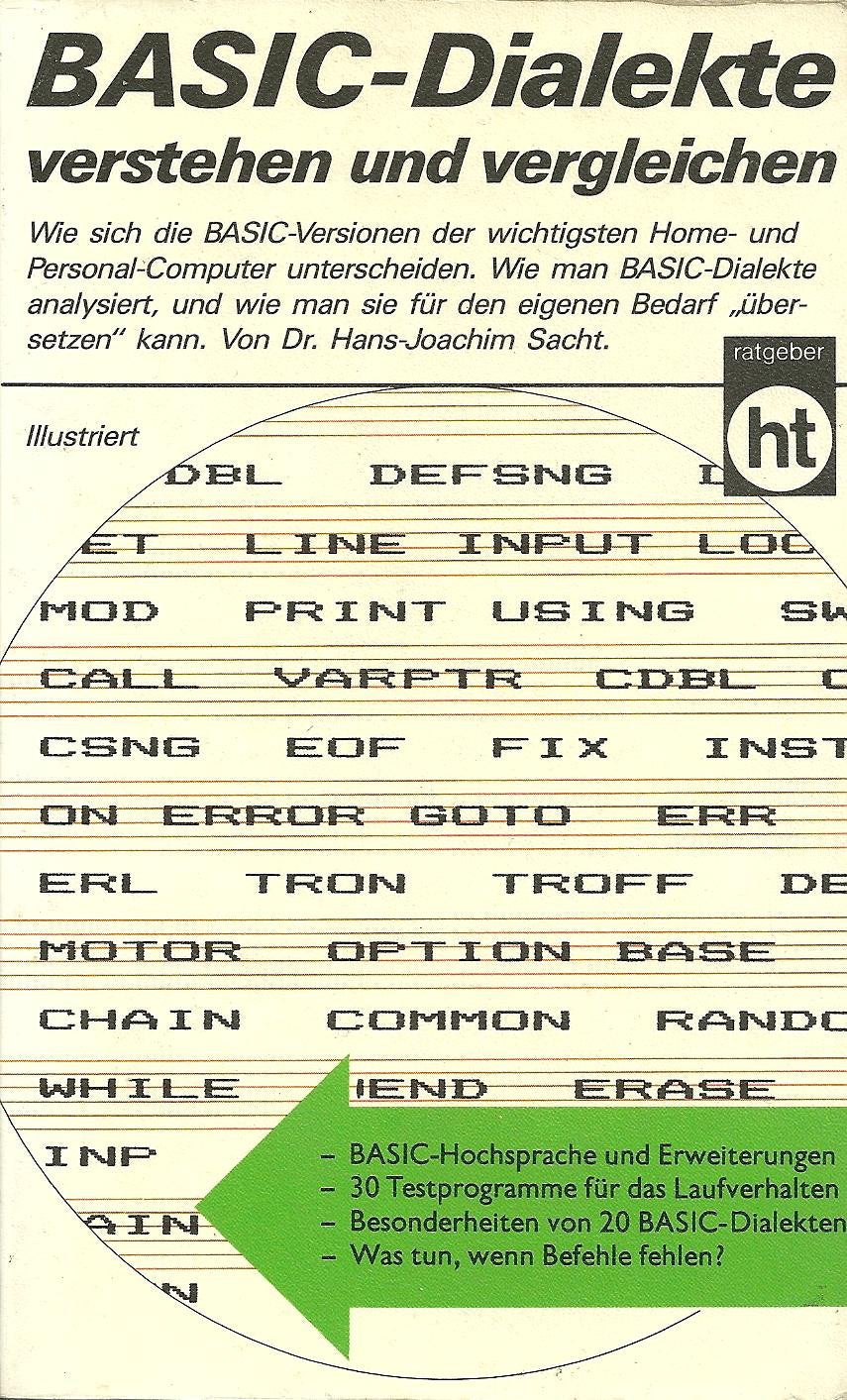 BASIC - Dialekte verstehen und vergleichen. Computer Science
