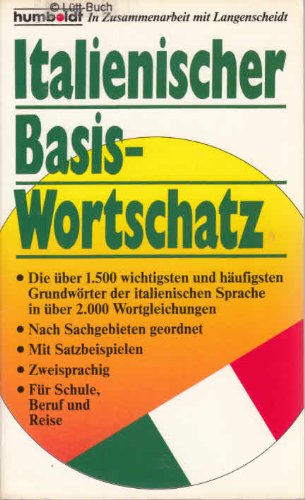 Italienischer Basiswortschatz Foreign Languages ​​& Dictionaries