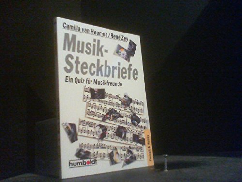 Musik-Steckbriefe. Ein Quiz für Musikfreunde Film, Art & Culture