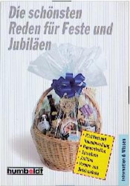 Die schönsten Reden für Feste und Jubiläen (Humboldt Taschenbücher) Professional & Reference Books