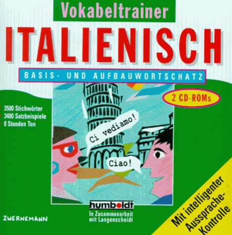 Vokabeltrainer Italienisch. 2 CD- ROMs für Windows 3.1/95 Foreign Languages ​​& Dictionaries