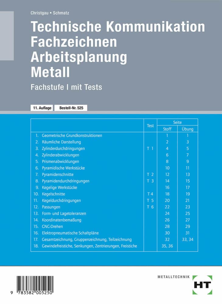 Technische Kommunikation. Fachstufe 1 mit Tests Study Guides