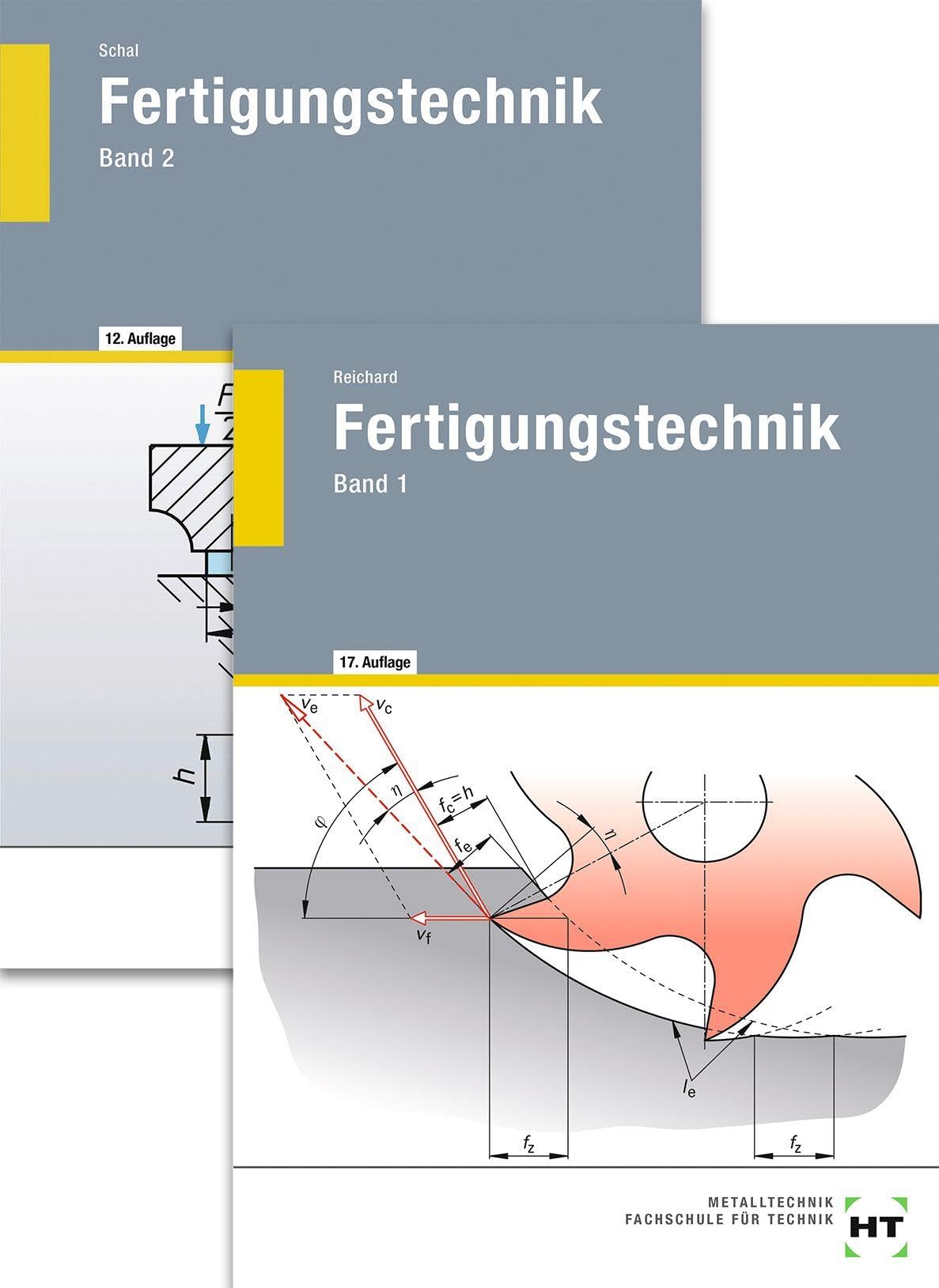 Paketangebot Fertigungstechnik Band 1 und 2 Business & Technology