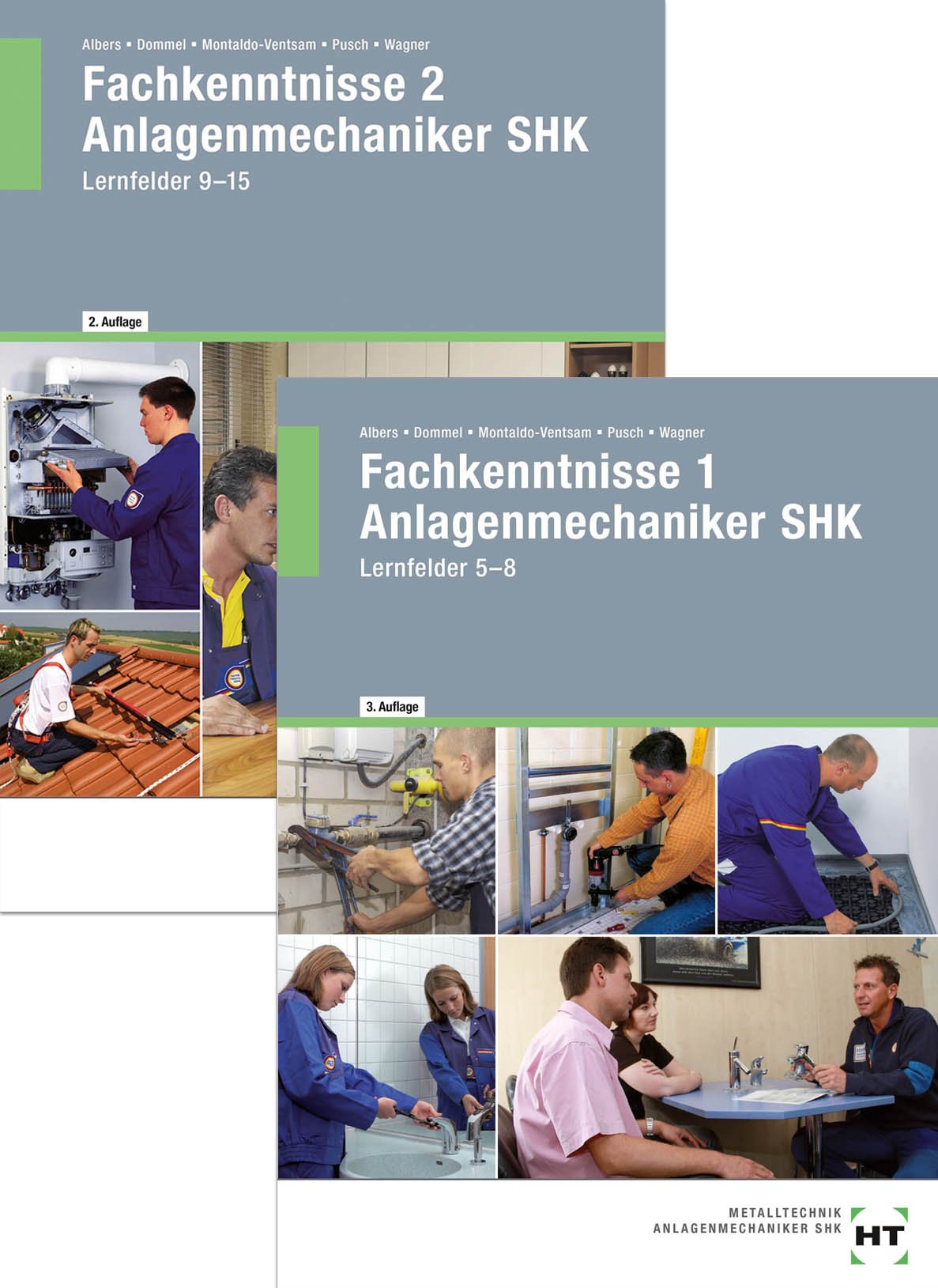Paketangebot : Fachkenntnisse Anlagenmechaniker SHK 1 + 2: Lehrbücher Professional & Reference Books