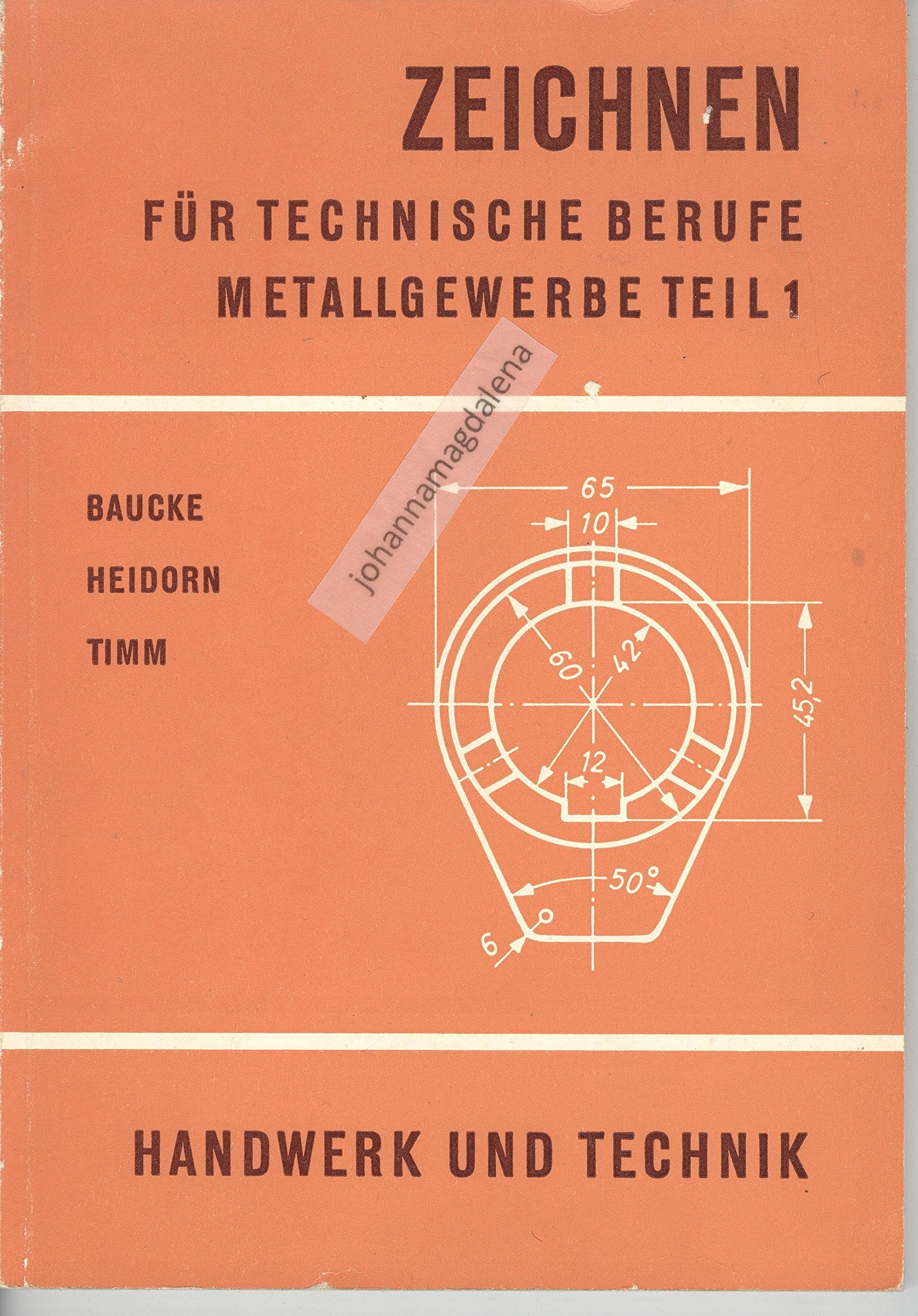 Zeichnen für technische Berufe, Metallgewerbe Business, Finance & Career