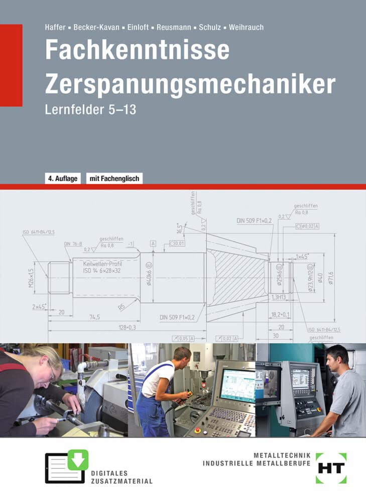 eBook inside: Buch und eBook Fachkenntnisse Zerspanungsmechaniker Study Guides