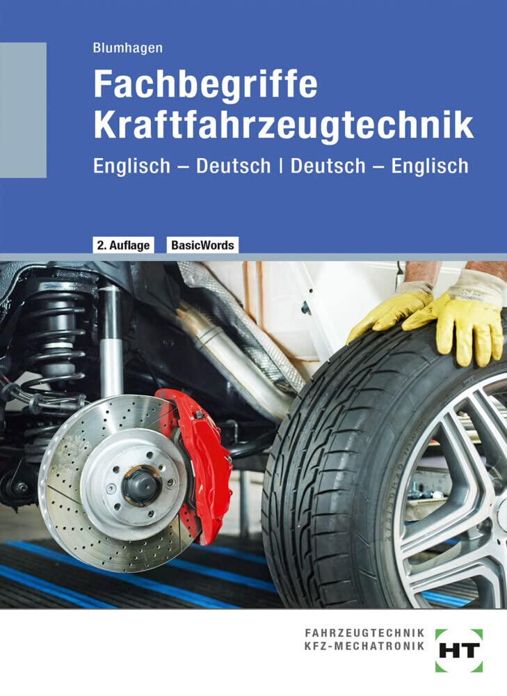 eBook inside: Buch und eBook Kraftfahrzeugtechnik: Englisch - Deutsch I Deutsch - Englisch BasicWords Study Guides