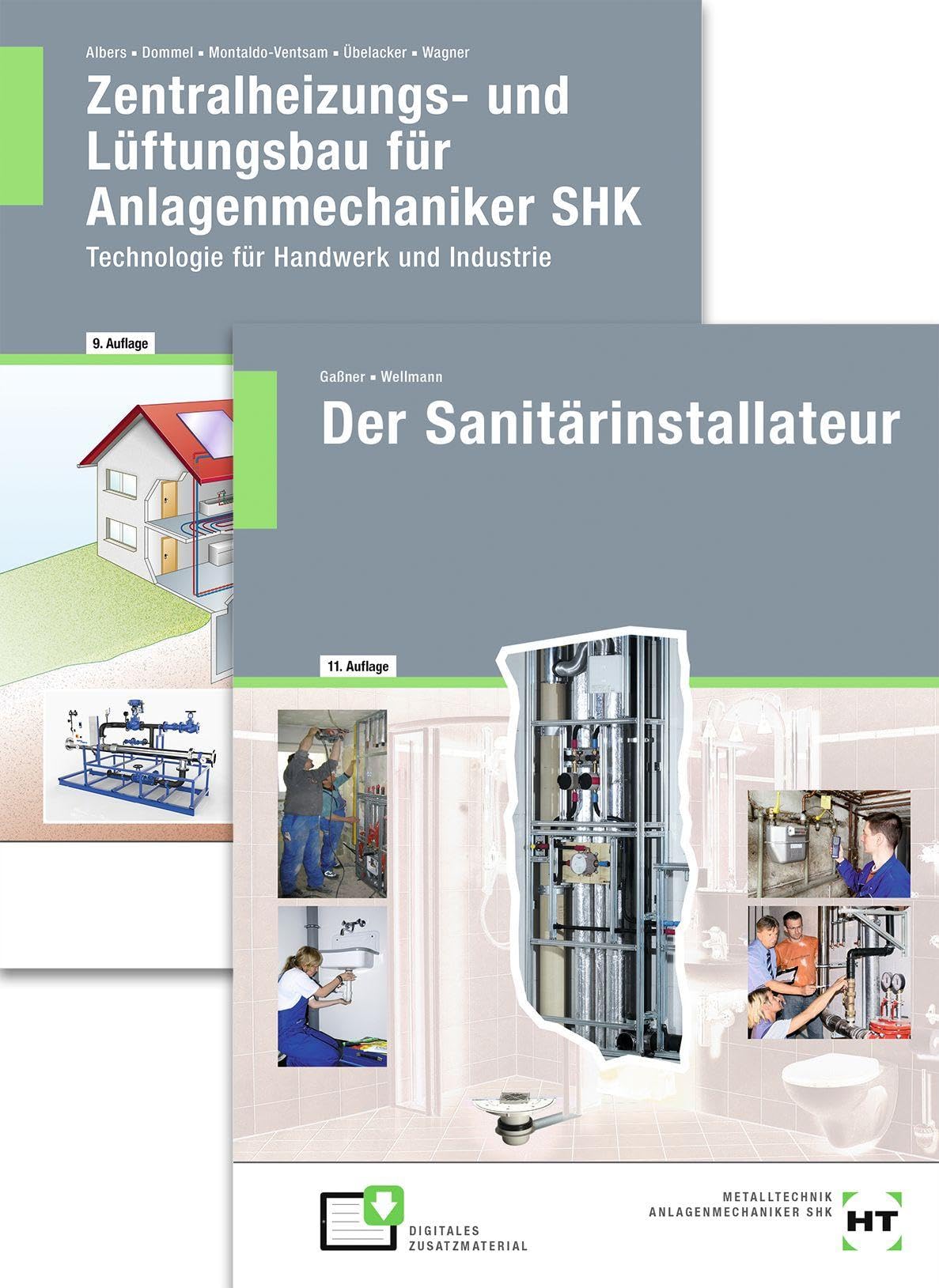 Paketangebot Der Sanitärinstallateur + Zentralheizungs- und Lüftungsbau für Anlagenmechaniker book
