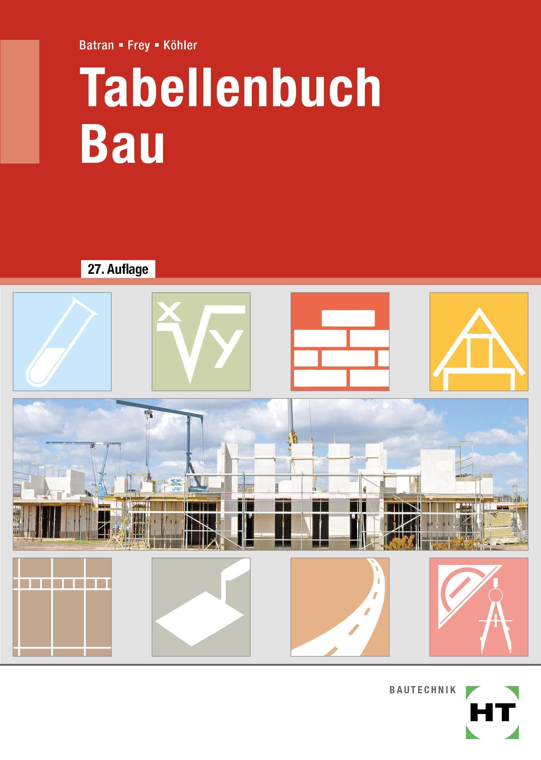 Tabellenbuch Bau Study Guides