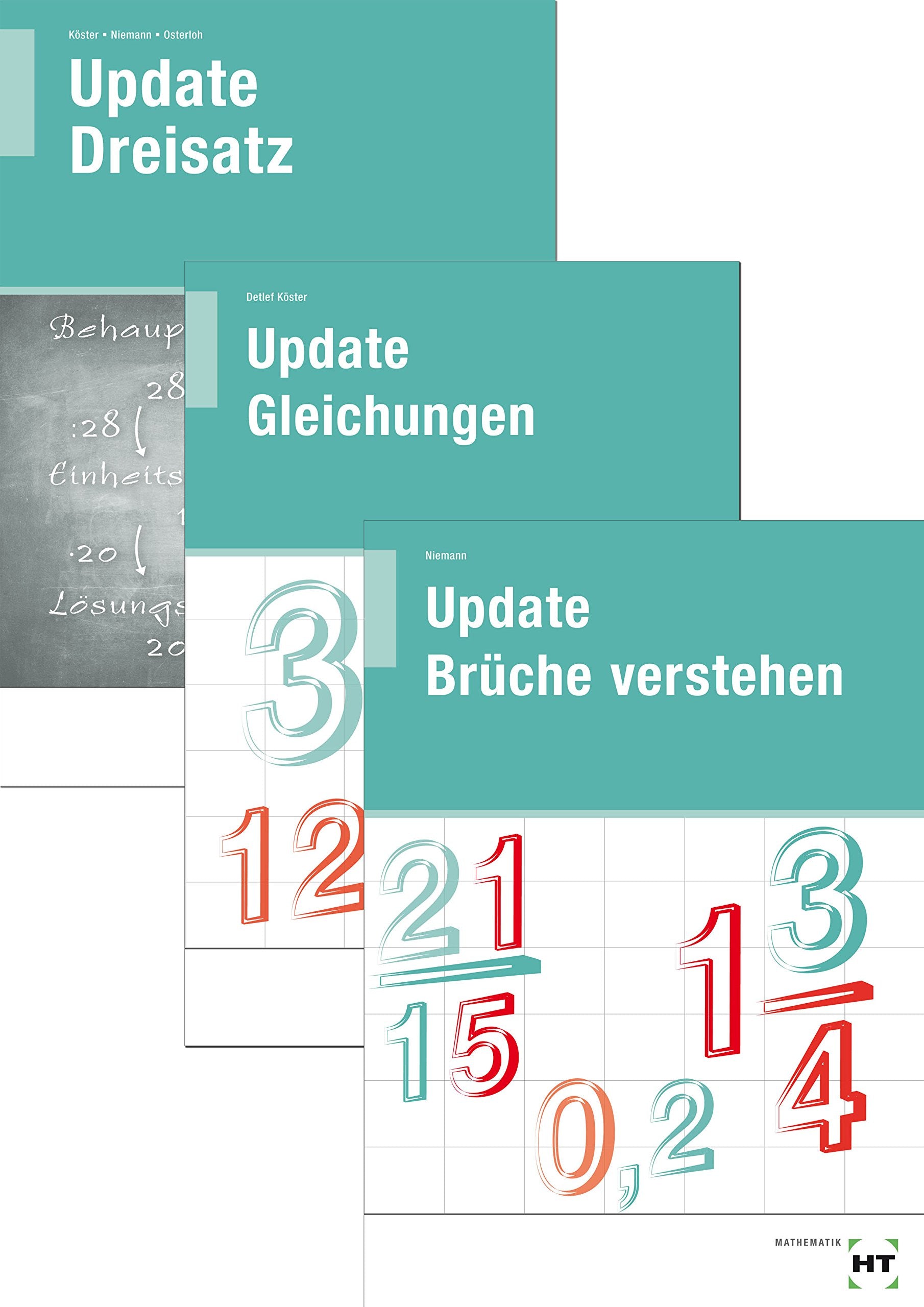 UPLOADER 1 Bruchrechnen, Dreisatz, Gleichungen. Paketangebot:: Das Paket enthält die Titel ."Gleichungen" (Bestell-Nr. 20515), ." Dreisatz" ... und ."Brüche verstehen" (Bestell-Nr. 20513) book