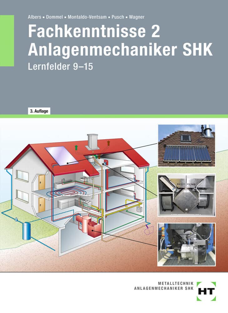 eBook inside: Buch und eBook Fachkenntnisse 2 Anlagenmechaniker SHK: Lernfelder 9--15 book