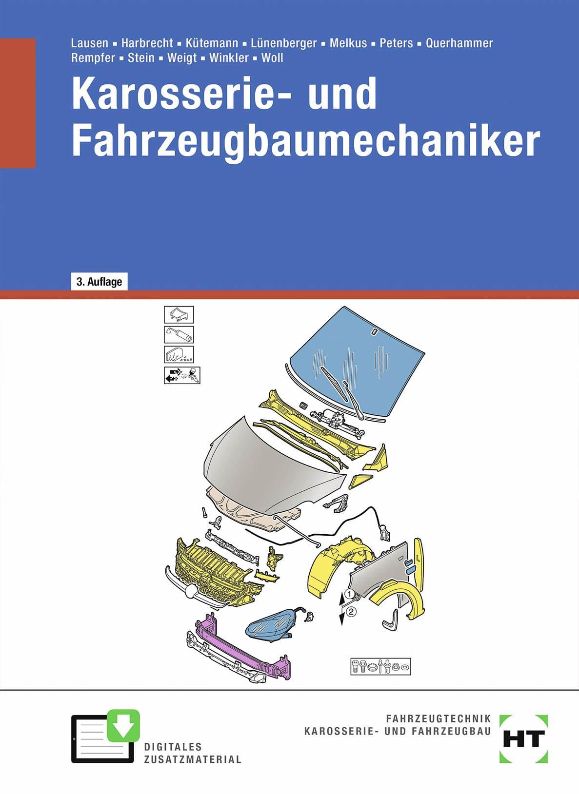 eBook inside: Buch und eBook Karosserie- und Fahrzeugbaumechaniker Study Guides