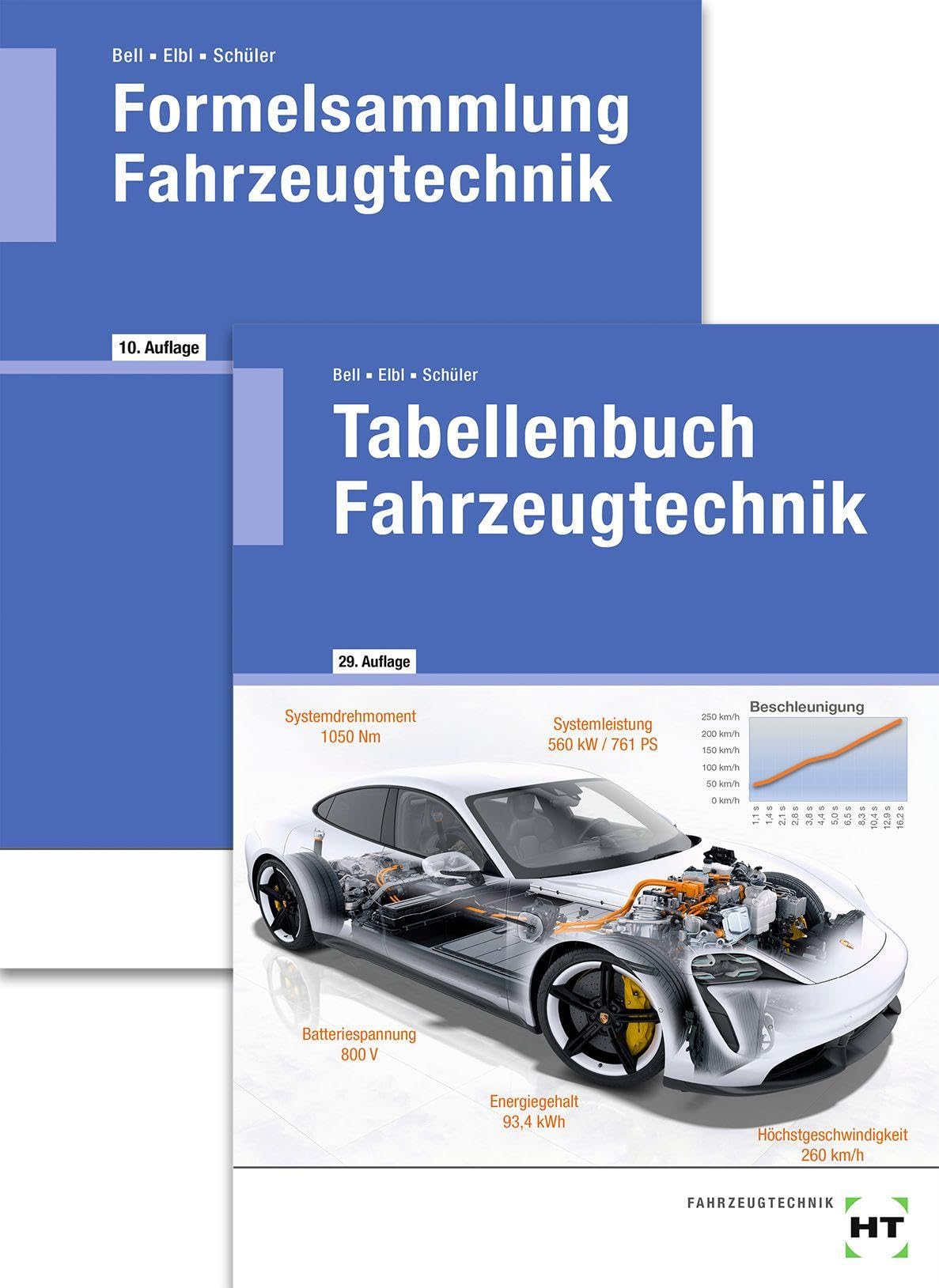 Paketangebot Tabellenbuch Fahrzeugtechnik und Formelsammlung Fahrzeugtechnik Study Guides