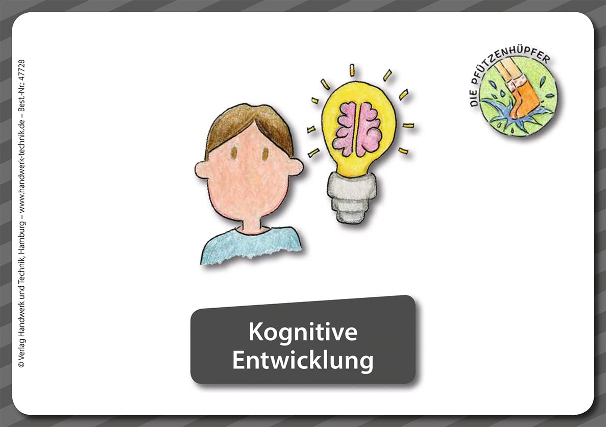 Kartenset Kita - Die Pfützenhüpfer: Zusatzkartenset 8 - Kognitive Entwicklung Study Guides