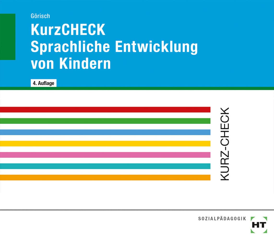 eBook inside: Buch und eBook KurzCHECK Sprachliche Entwicklung von Kindern: als 5-Jahreslizenz für das eBook Study Guides