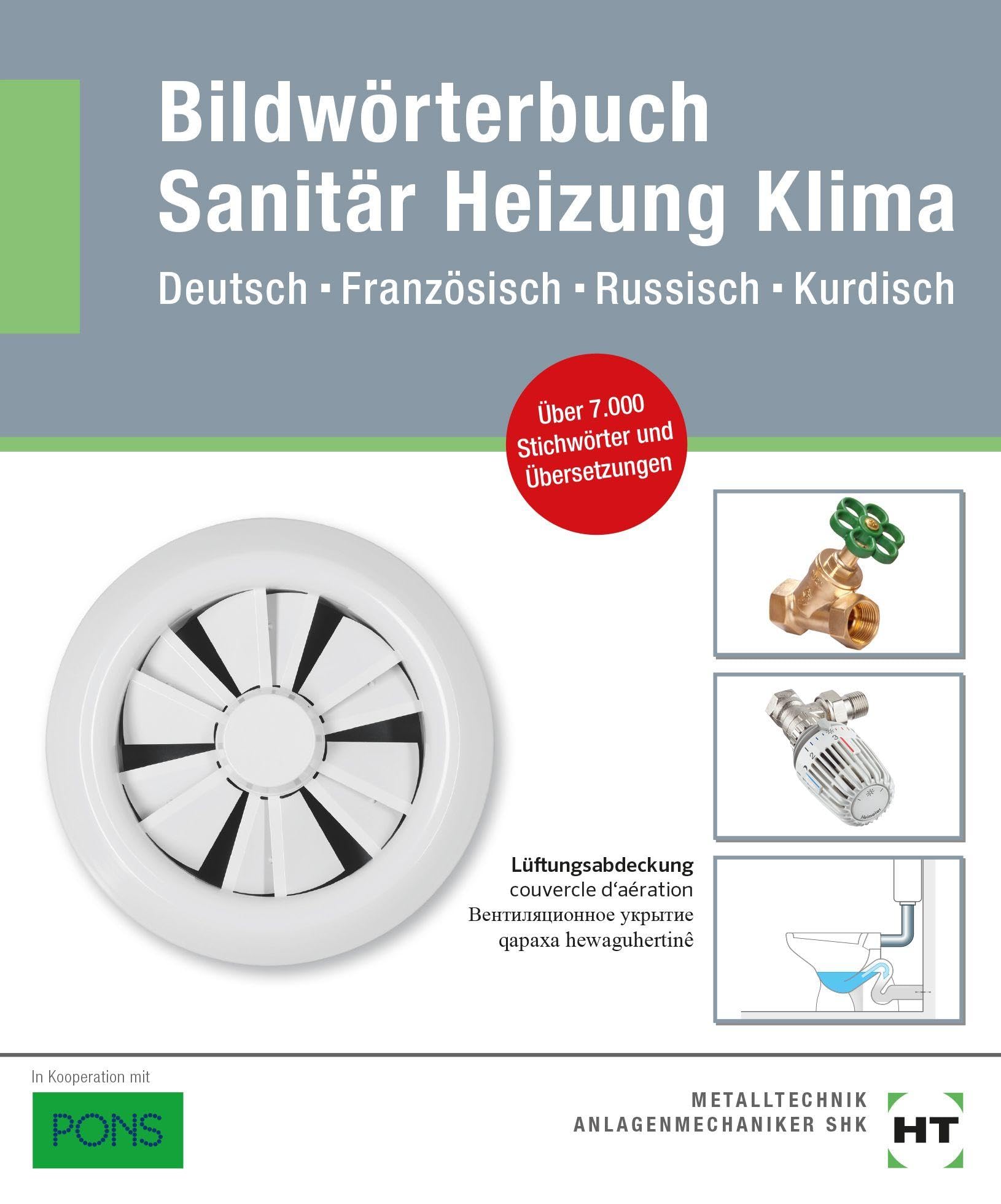 eBook inside: Buch und eBook Bildwörterbuch Sanitär, Heizung, Klima Business, Finance & Career