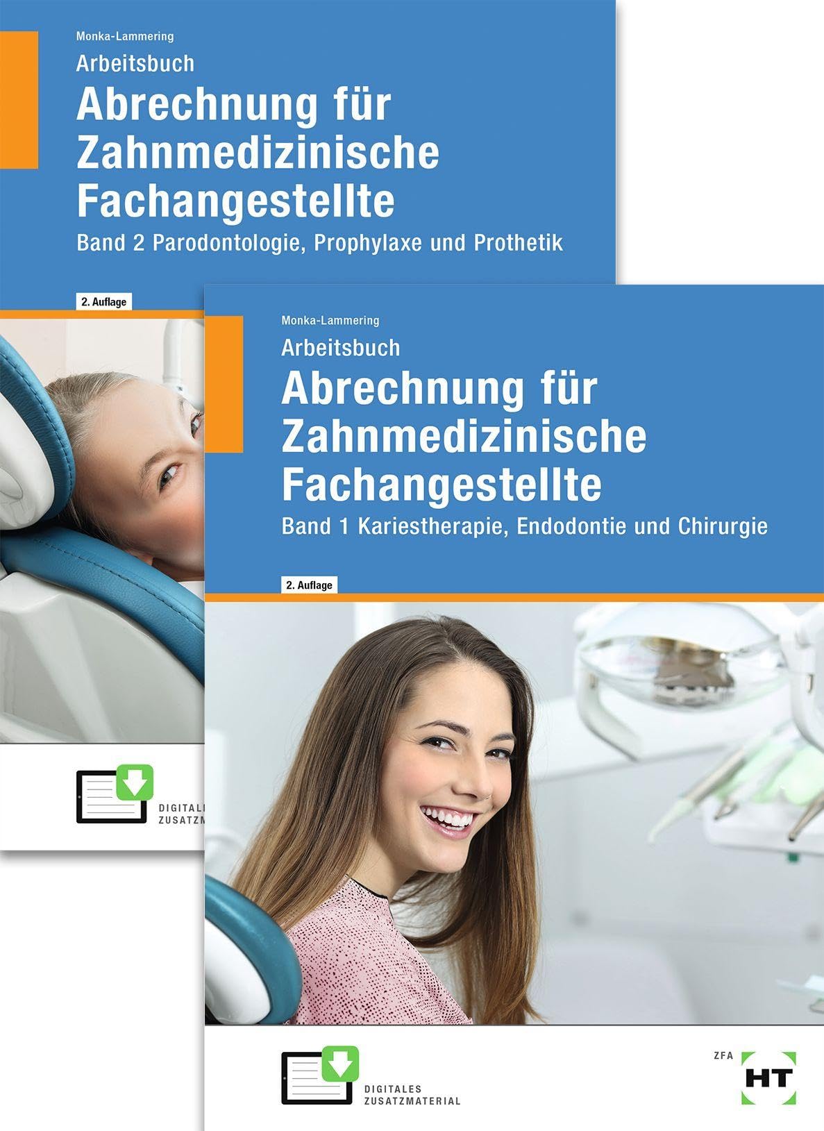Paketangebot Abrechnung für Zahnmedizinische Fachangestellte Band 1 und 2 Study Guides