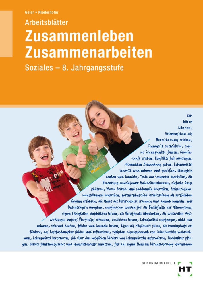 Arbeitsblätter Zusammenleben - Zusammenarbeiten Study Guides