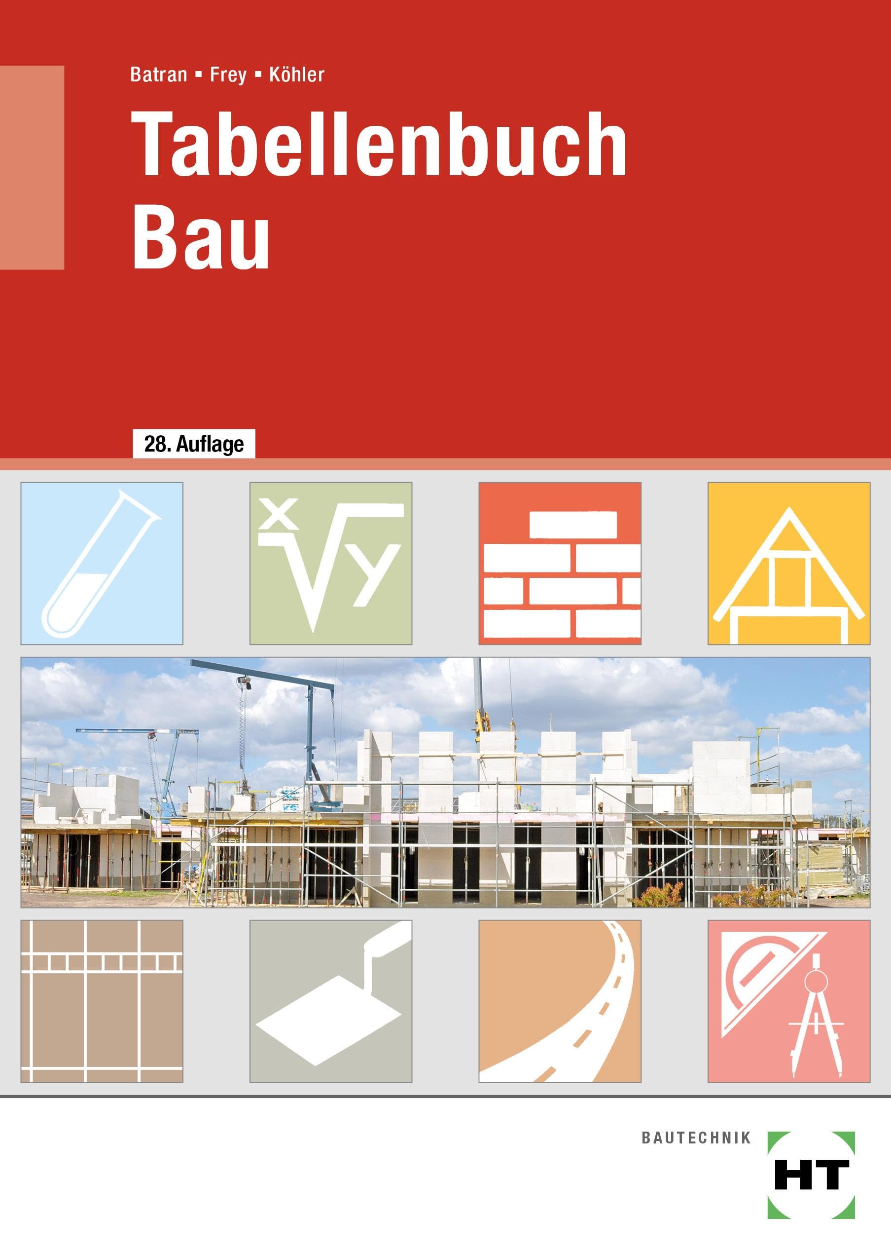 Tabellenbuch Bau Study Guides