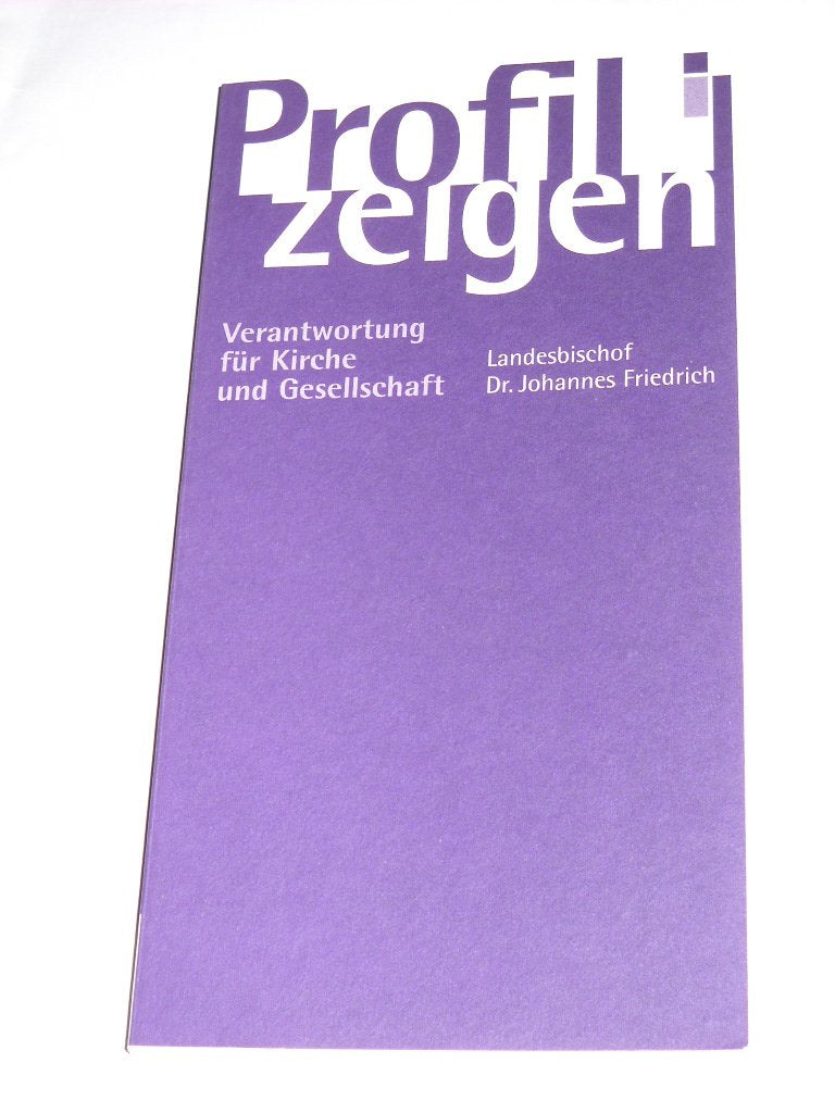 Profil zeigen: Verantwortung für Kirche und Gesellschaft Religion & Esotericism