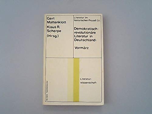 Demokratisch-revolutionäre Literatur in Deutschland, Vormärz. Politics & History