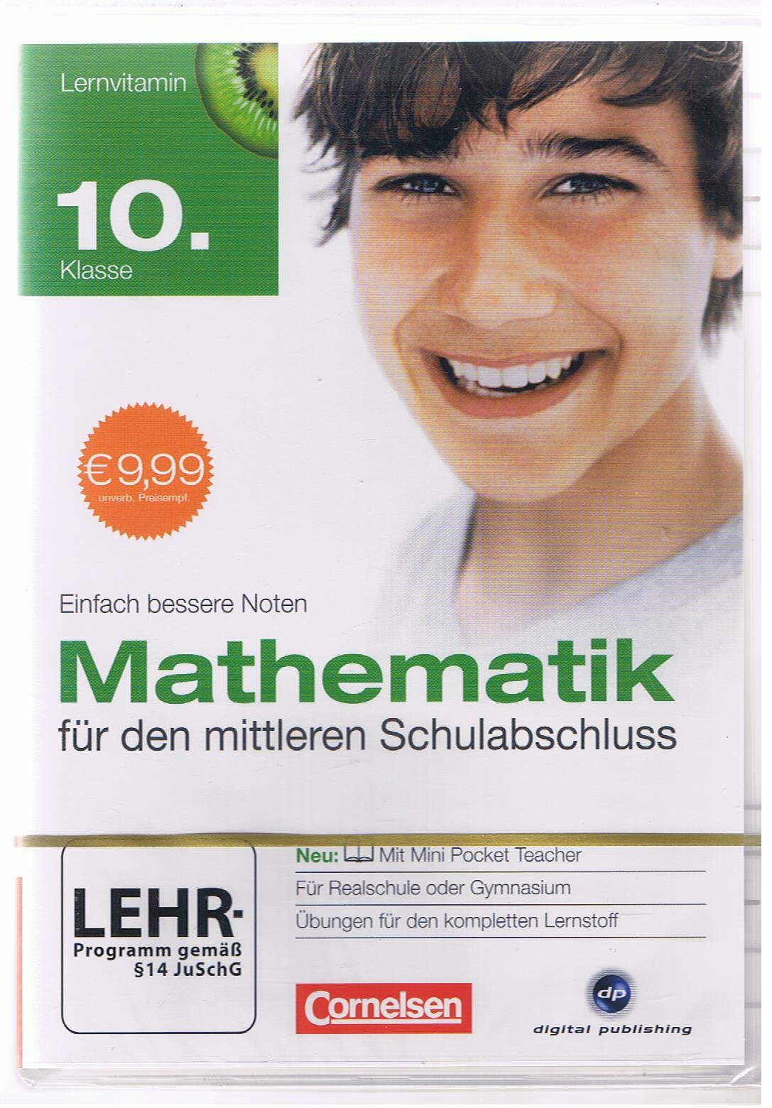 Lernvitamine - Neue Ausgabe - Lernvitamin Mathematik: 10. Schuljahr - Abschlusstrainer: CD-ROM mit Mini Pocket Teacher Non-fiction
