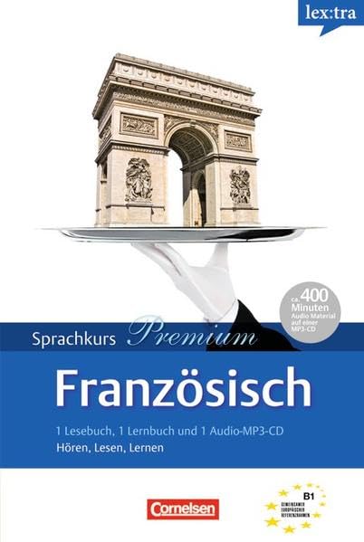 Lextra - Französisch - Sprachkurs Premium: B1 - 2 Selbstlernbücher mit MP3-CDs: hören, lesen, lernen. Niveau B1 Foreign Languages ​​& Dictionaries
