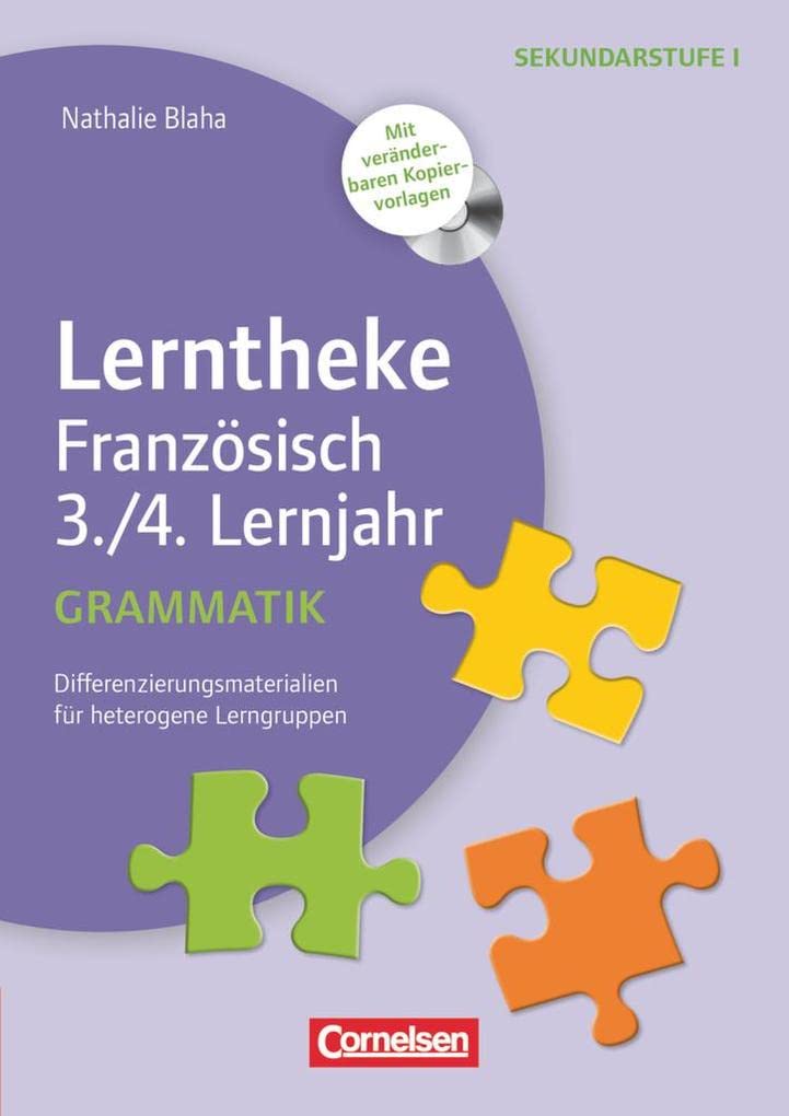 Lerntheke - Französisch: Grammatik: 3./4. Lernjahr - Differenzierungsmaterialien für heterogene Lerngruppen - Kopiervorlagen mit CD-ROM Books