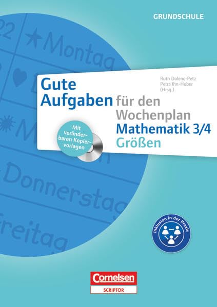 Gute Aufgaben für den Wochenplan Mathematik 3/4: Größen Non-fiction