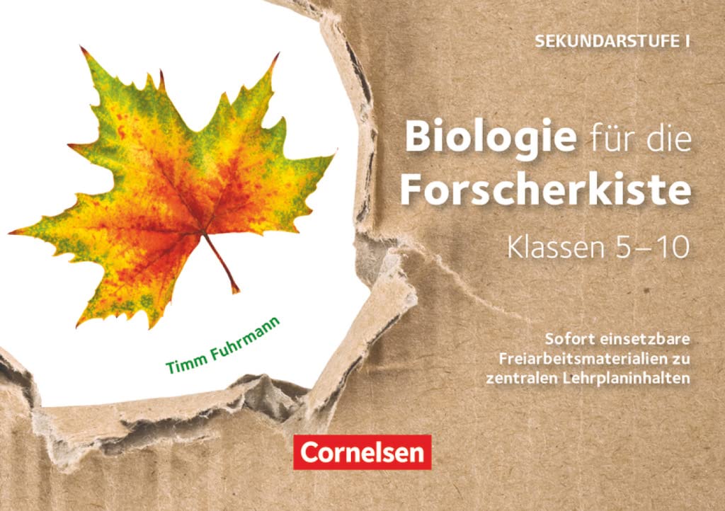Biologie für die Forscherkiste Klassen 5-10. 36 Lernkarten Learning & Reference