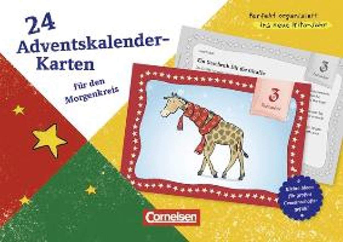 Perfekt organisiert ins neue Kita-Jahr: 24 Adventskalender-Karten für den Morgenkreis: Kleine Ideen für großes Gemeinschaftsgefühl. Karten mit Begleitheft Books