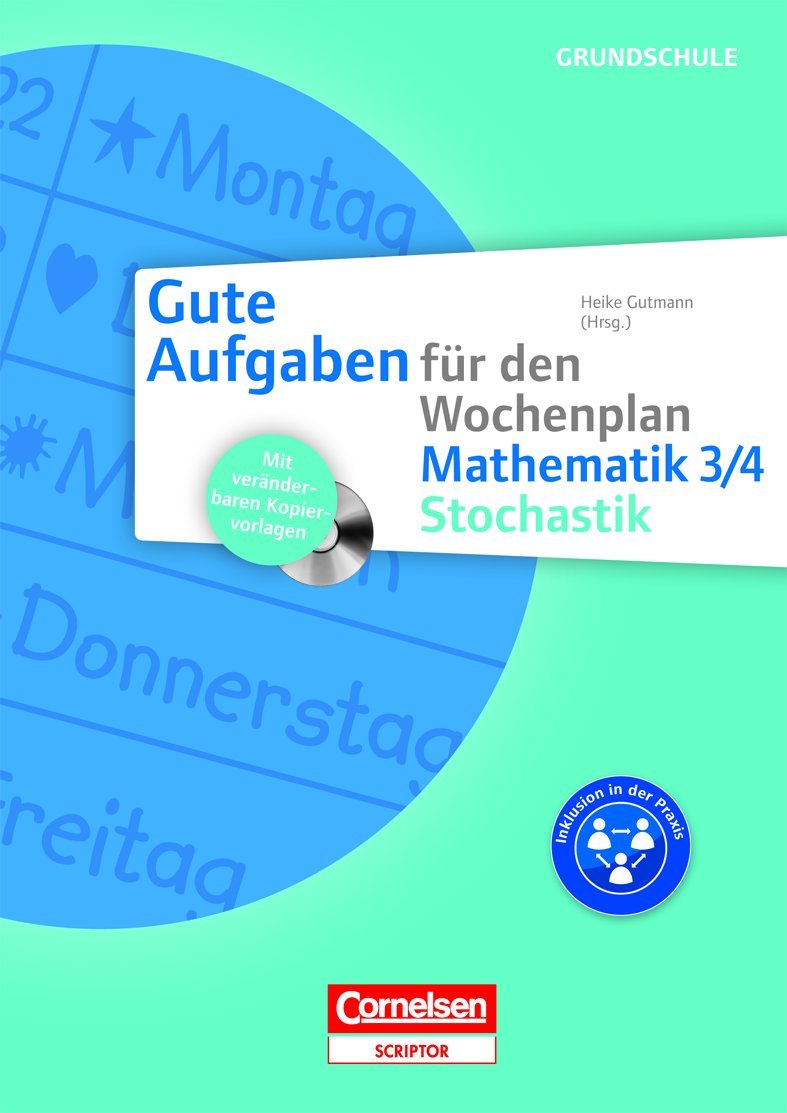 Gute Aufgaben  für den Wochenplan Grundschule Mathematik 3./4. Schuljahr - Stochastik Non-fiction