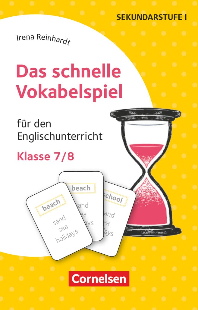 Das schnelle Vokabelspiel - Englisch - Klasse 7/8: Für den Englischunterricht - 30 Lernkarten Education & Training