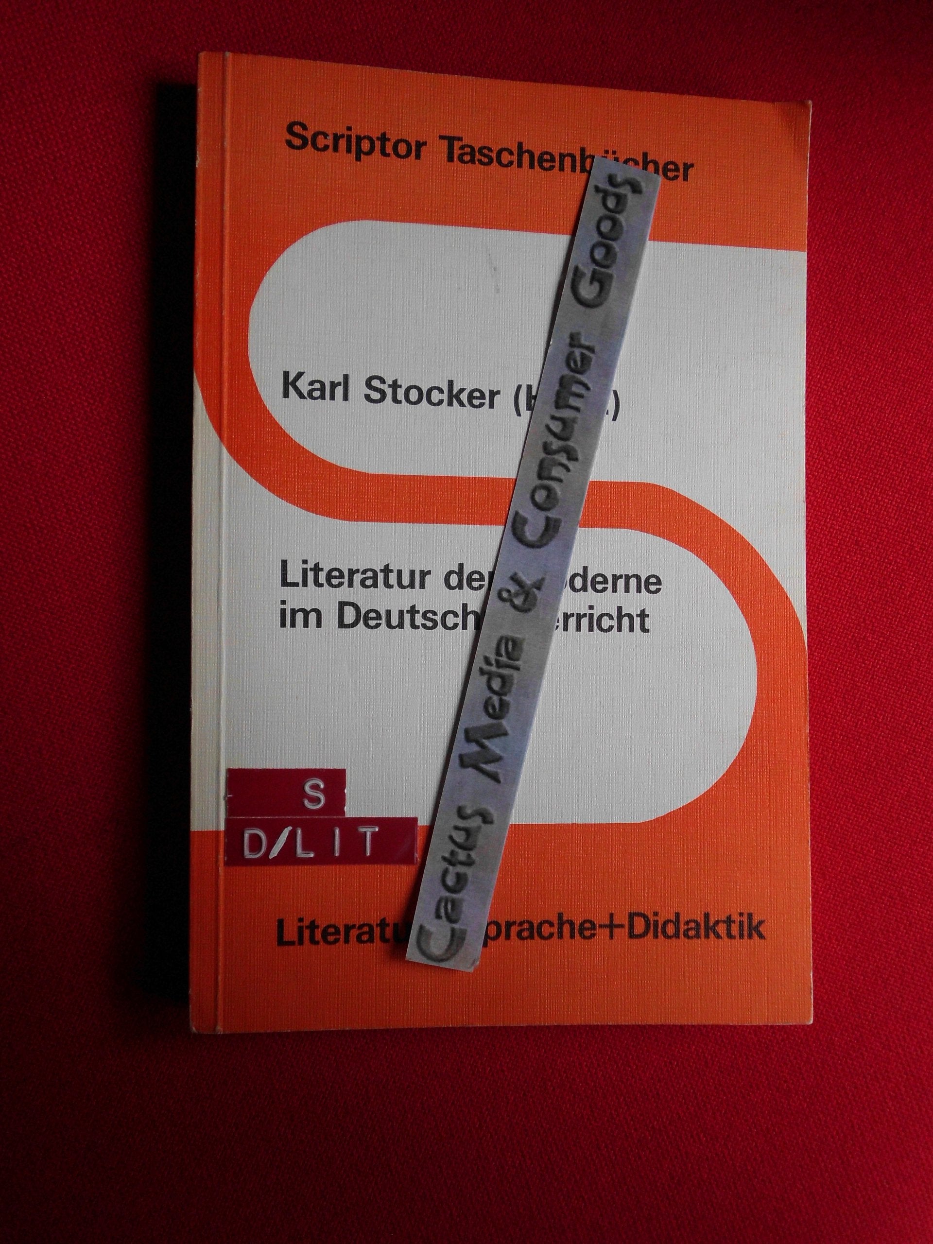 Literatur der Moderne im Deutschunterricht book