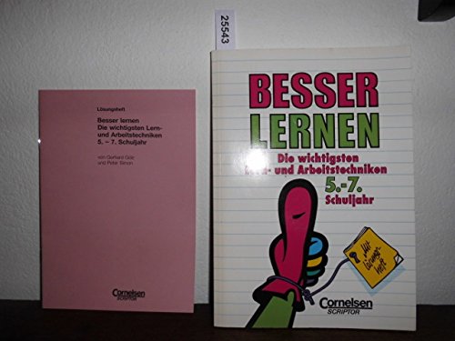 Besser lernen: Die wichtigsten Lern- und Arbeitstechniken. 5.-7. Schuljahr Psychology
