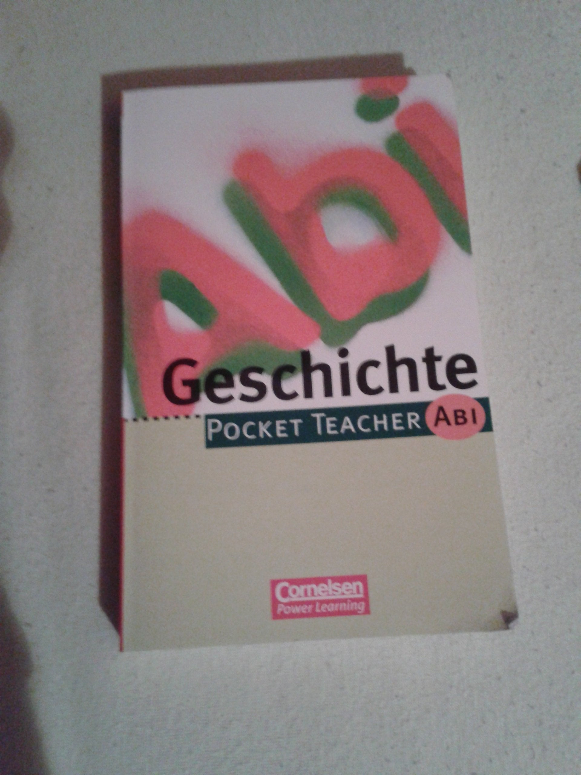 Pocket Teacher Abi. Geschichte Books