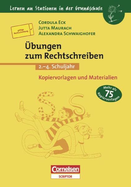 Lernen an Stationen in der Grundschule - Bisherige Ausgabe: 2.-4. Schuljahr - Übungen zum Rechtschreiben: Kopiervorlagen und Materialien Education & Training