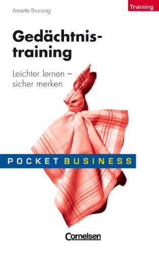 Pocket Business - Training / Gedächtnistraining: Leichter lernen - sicher merken Business, Finance & Career