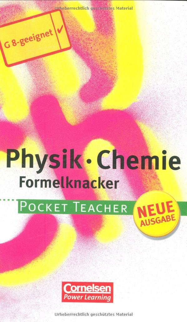 Pocket Teacher. Physik/ Chemie. Formelknacker Study Guides